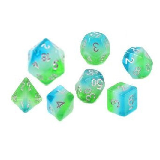 Sirius Dice Set – Blue Hawaiian