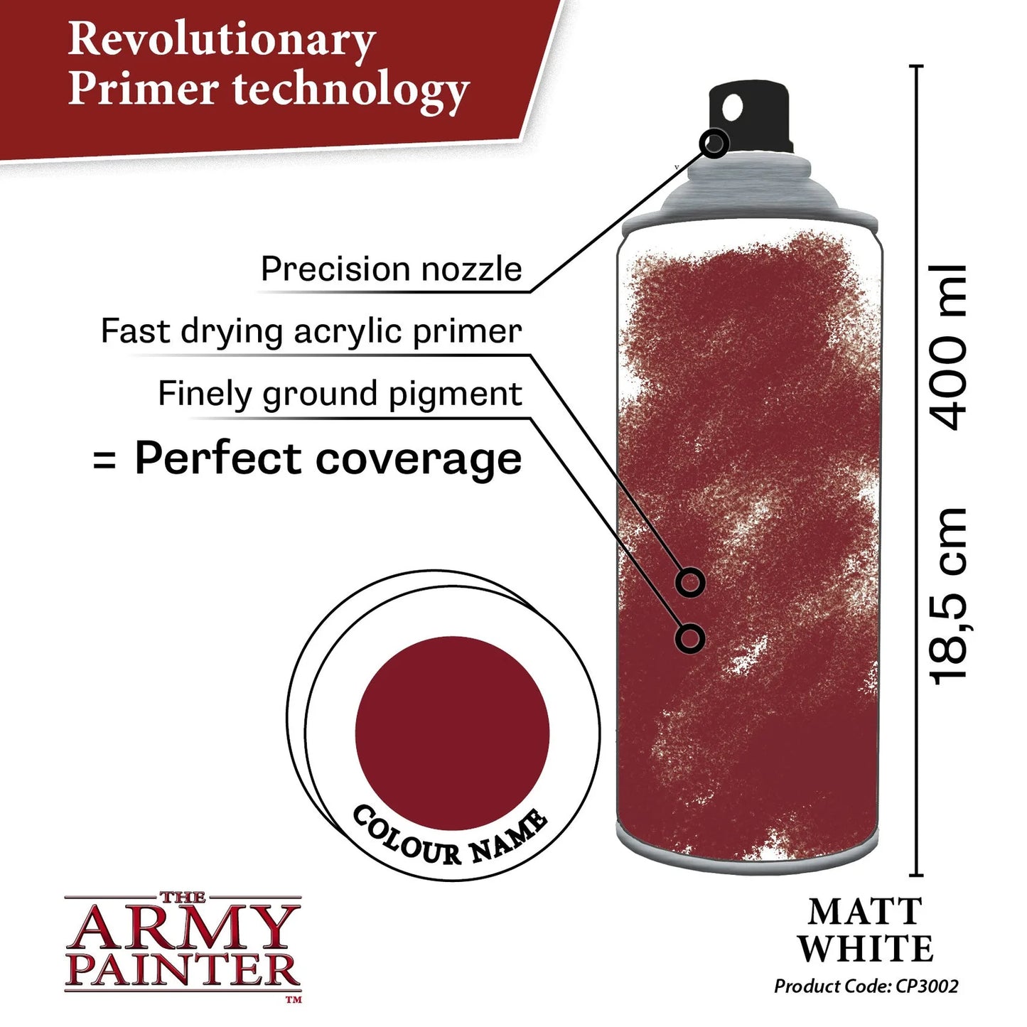 Army Painter Aerosol Spray Primers (Pick up only)