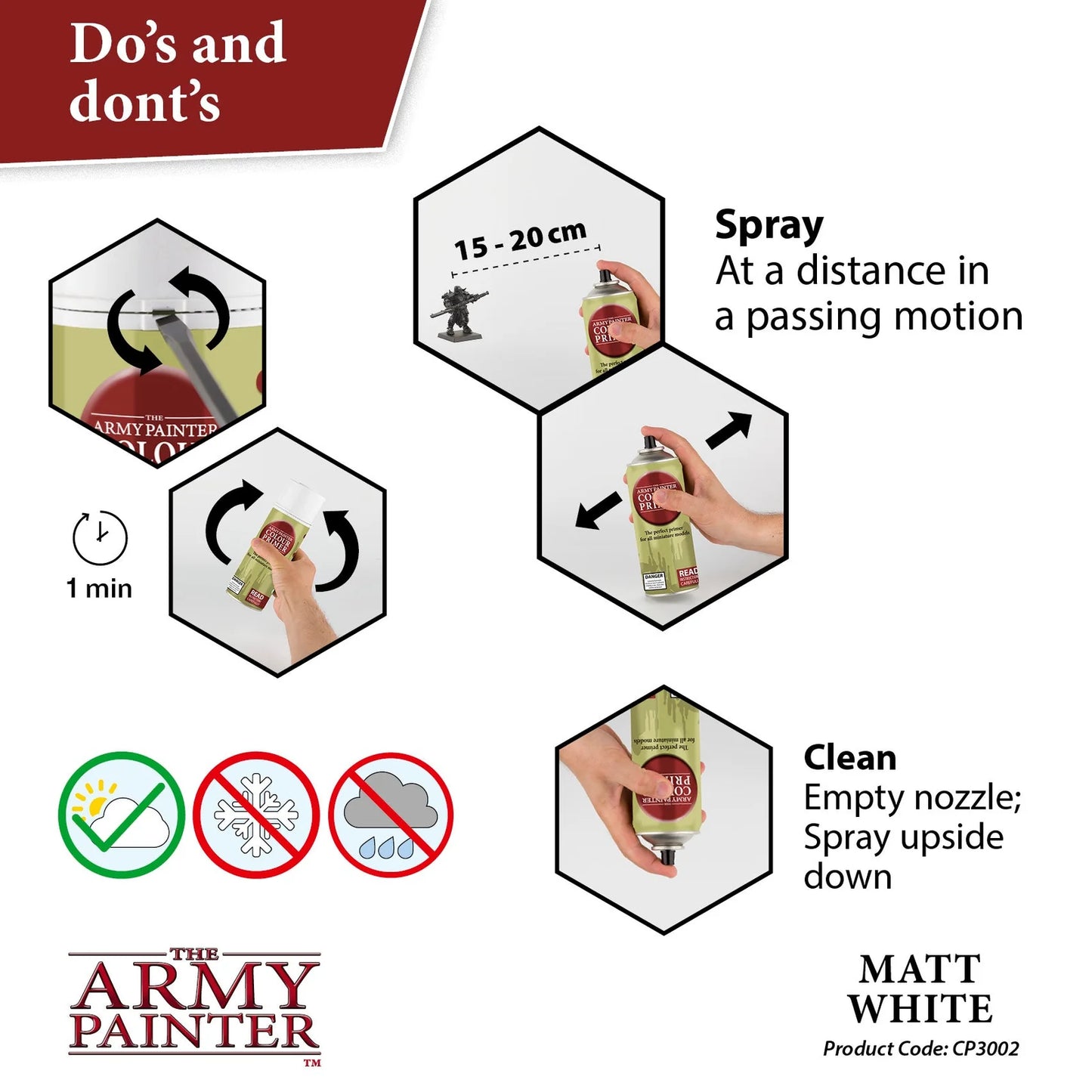 Army Painter Aerosol Spray Primers (Pick up only)