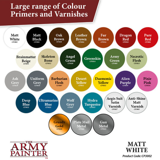 Army Painter Aerosol Spray Primers (Pick up only)