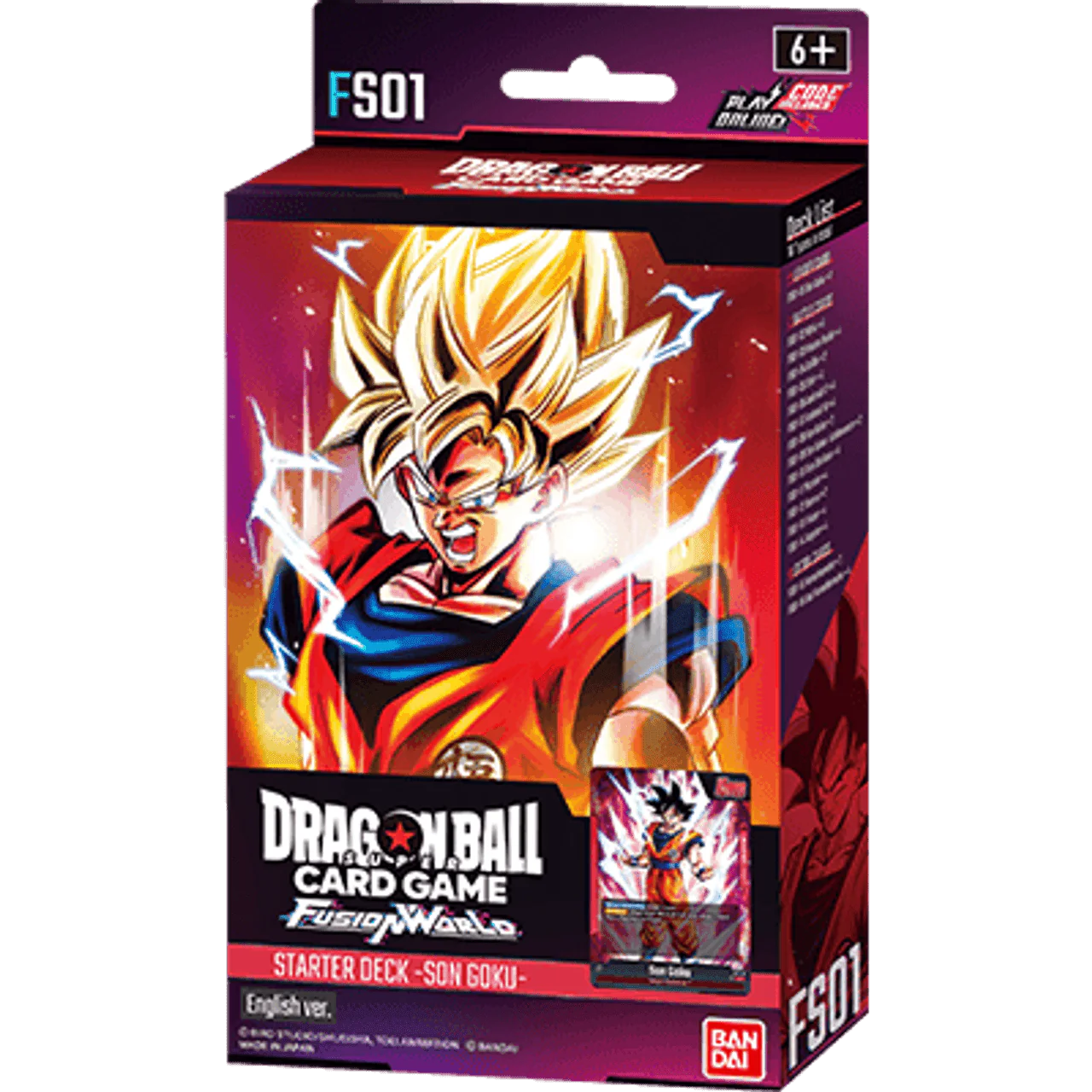Dragon Ball Super Card Game Fusion World Starter Deck - Son Goku [FS01]