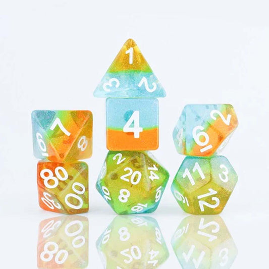 Sirius Celestial Dice Set – Ocean Dusk