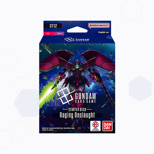 Gundam Card Game: Starter Deck – Raging Onslaught [ST12] - Preorder