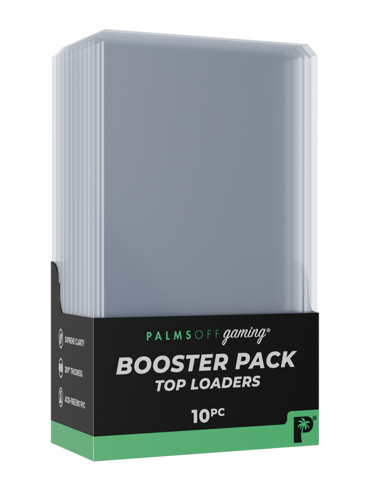 Palms Off Booster Pack Top Loaders – Standard Size – 10pc