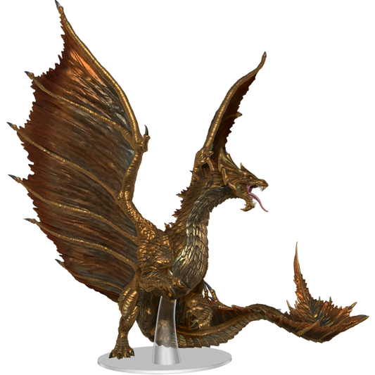 D&D Icons of the Realms Adult Brass Dragon
