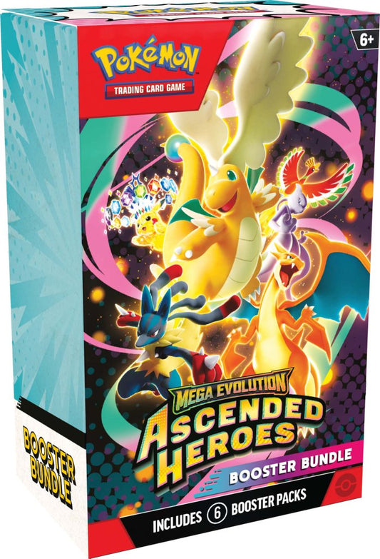 Pokémon TCG: Mega Evolution— Ascended Heroes Booster Bundle (Pre-Order)