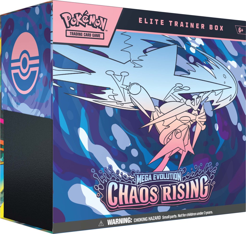 Chaos Rising Elite Trainer Box Pre-Order (Limit 1, PICK UP ONLY)
