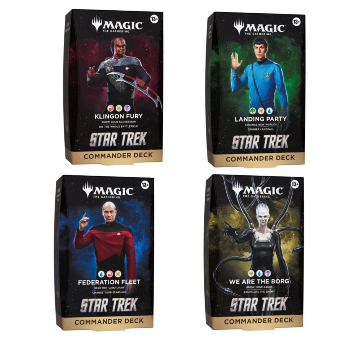 Magic Star Trek - Commander Deck (Pre-Order Releasing 14th November)