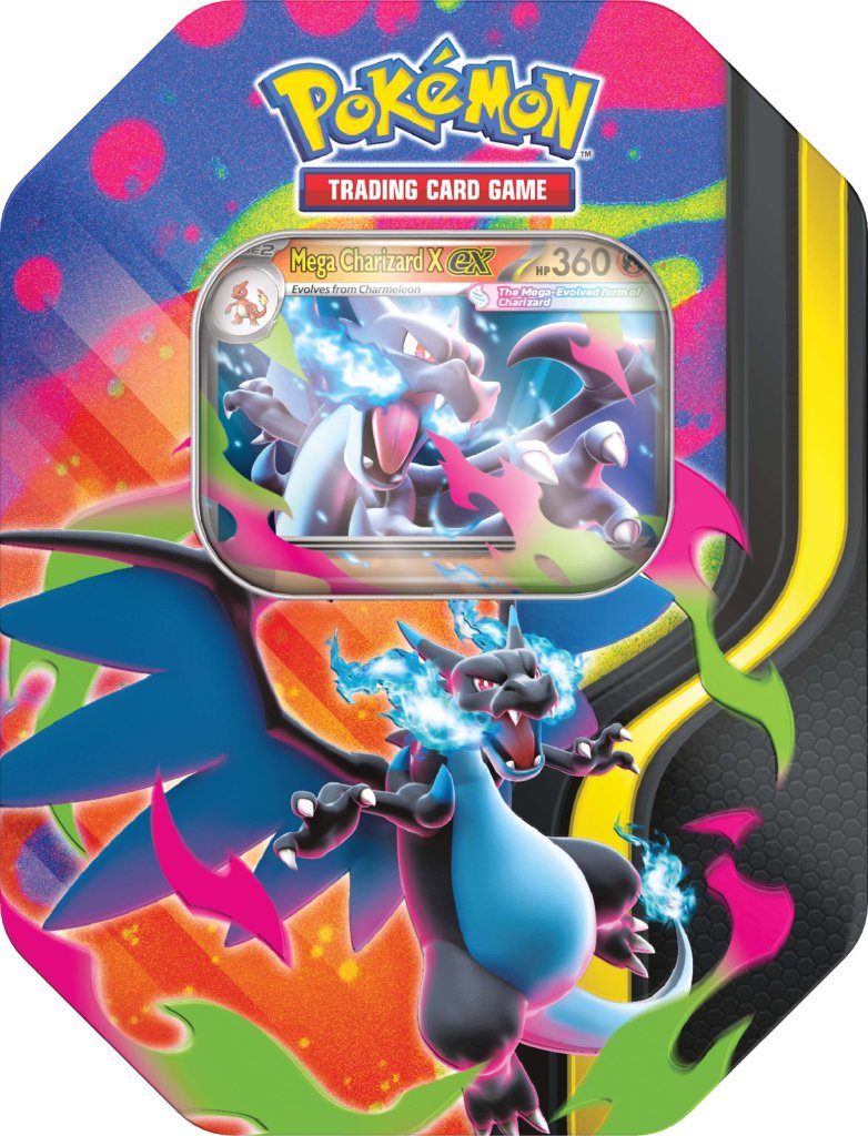 Pokémon TCG: Mega Charizard Tin (Pre-Order)