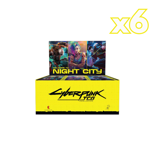 Cyberpunk TCG: Booster Display – Welcome to Night City Pre-Order Case