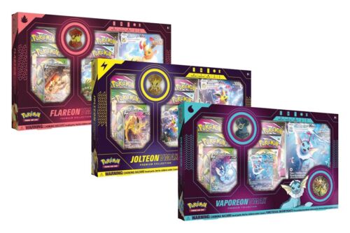 Eevee Evolution VMAX Premium Collection SET OF 3