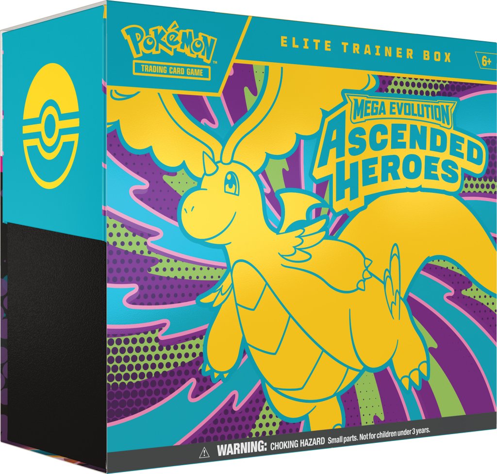 Pokémon TCG: Mega Evolution— Ascended Heroes Elite Trainer Box (Pre-Order)