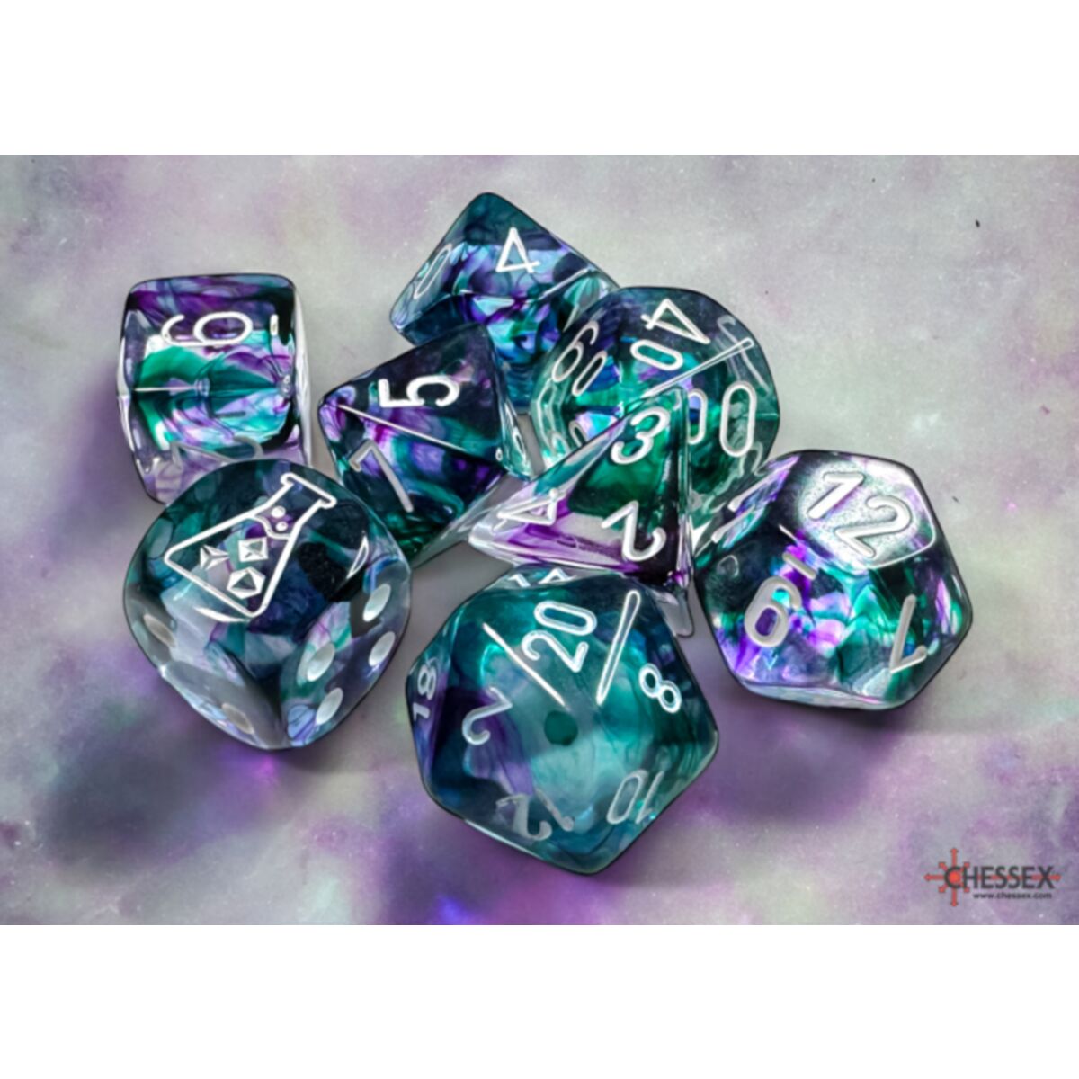 Chessex Lab Dice Polyhedral Dice Set