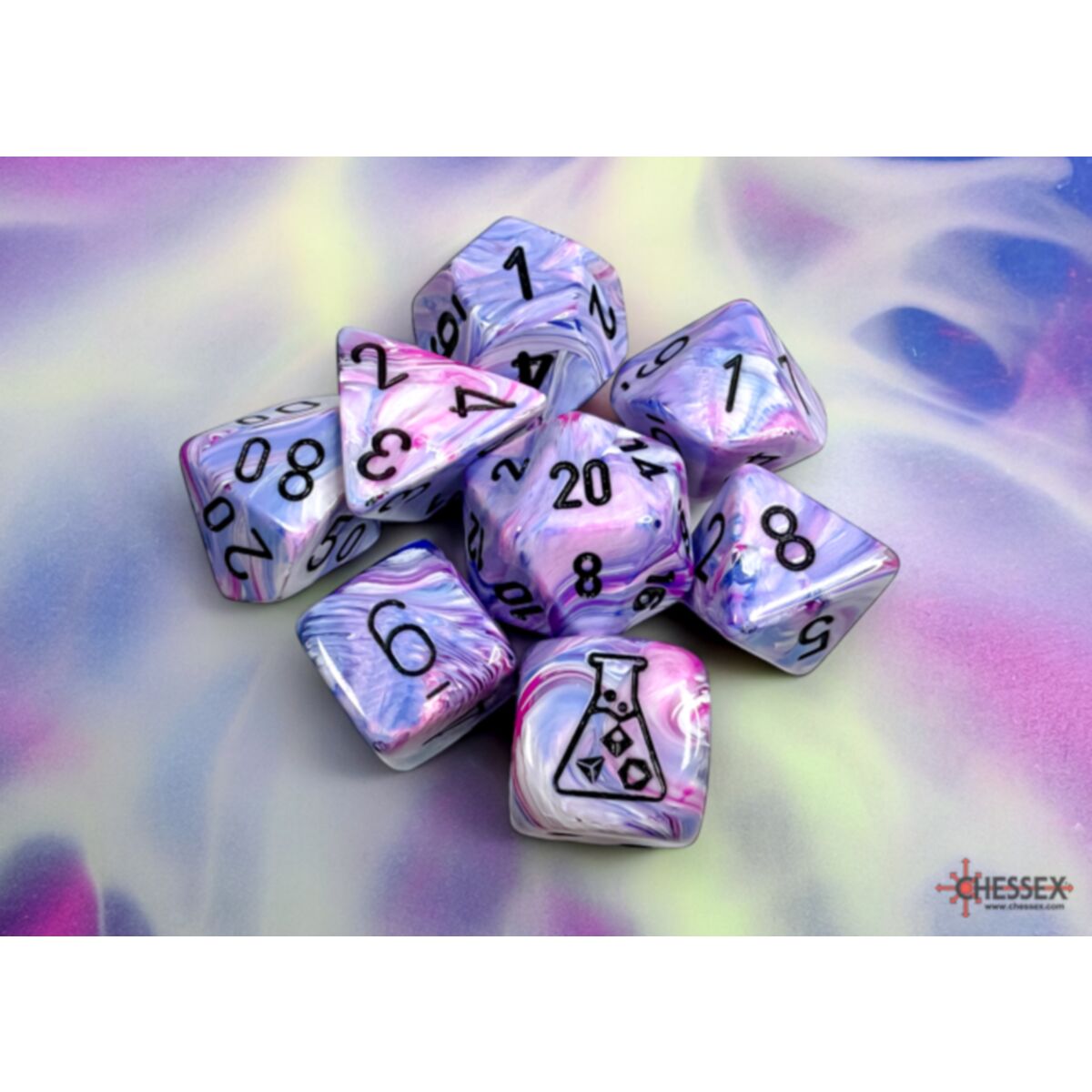 Chessex Lab Dice Polyhedral Dice Set