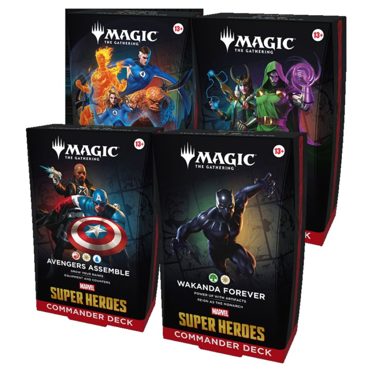 Magic Marvel Super Heroes - Commander Decks