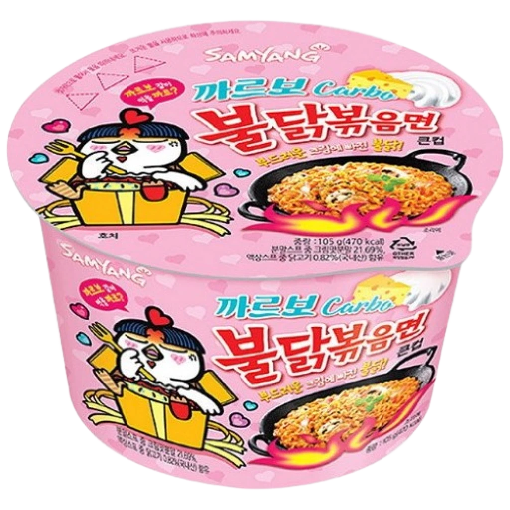 Carbonara Buldak Ramen Cup / [삼양] 까르보 불닭볶음면 컵