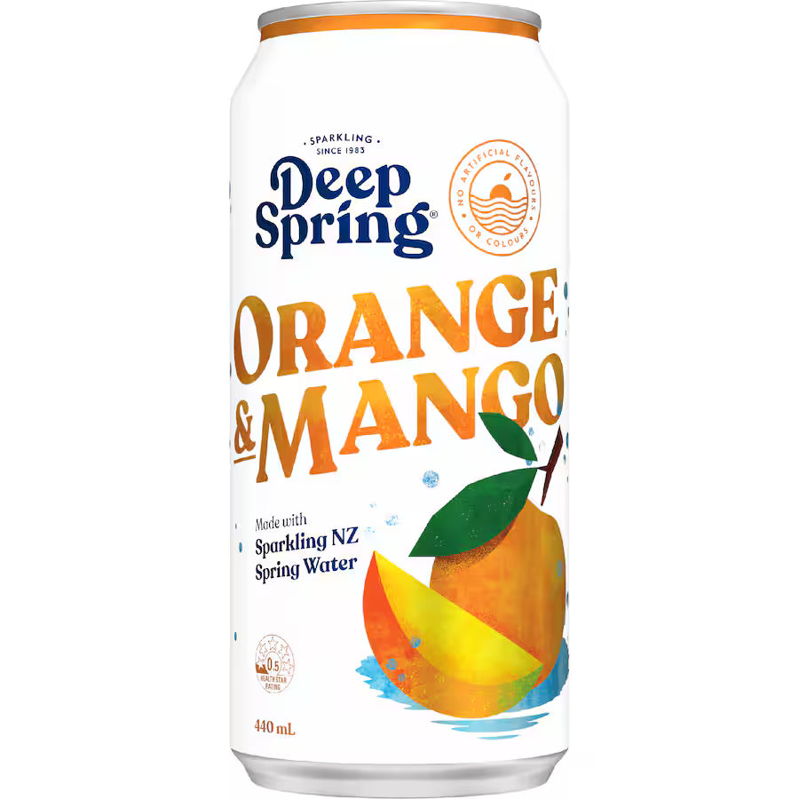 Deep Spring Orange and Mango 440ml