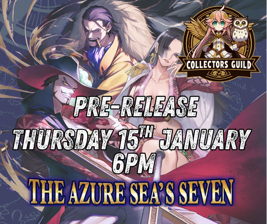One Piece OP-14 The Azure Sea's Seven Pre-Release