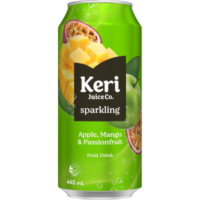 Keri Sparkling Apple, Mango & Passionfruit 400ml