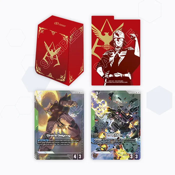 Gundam Card Game: Official Card Case Set 2 (Limit 2) Pre-Order