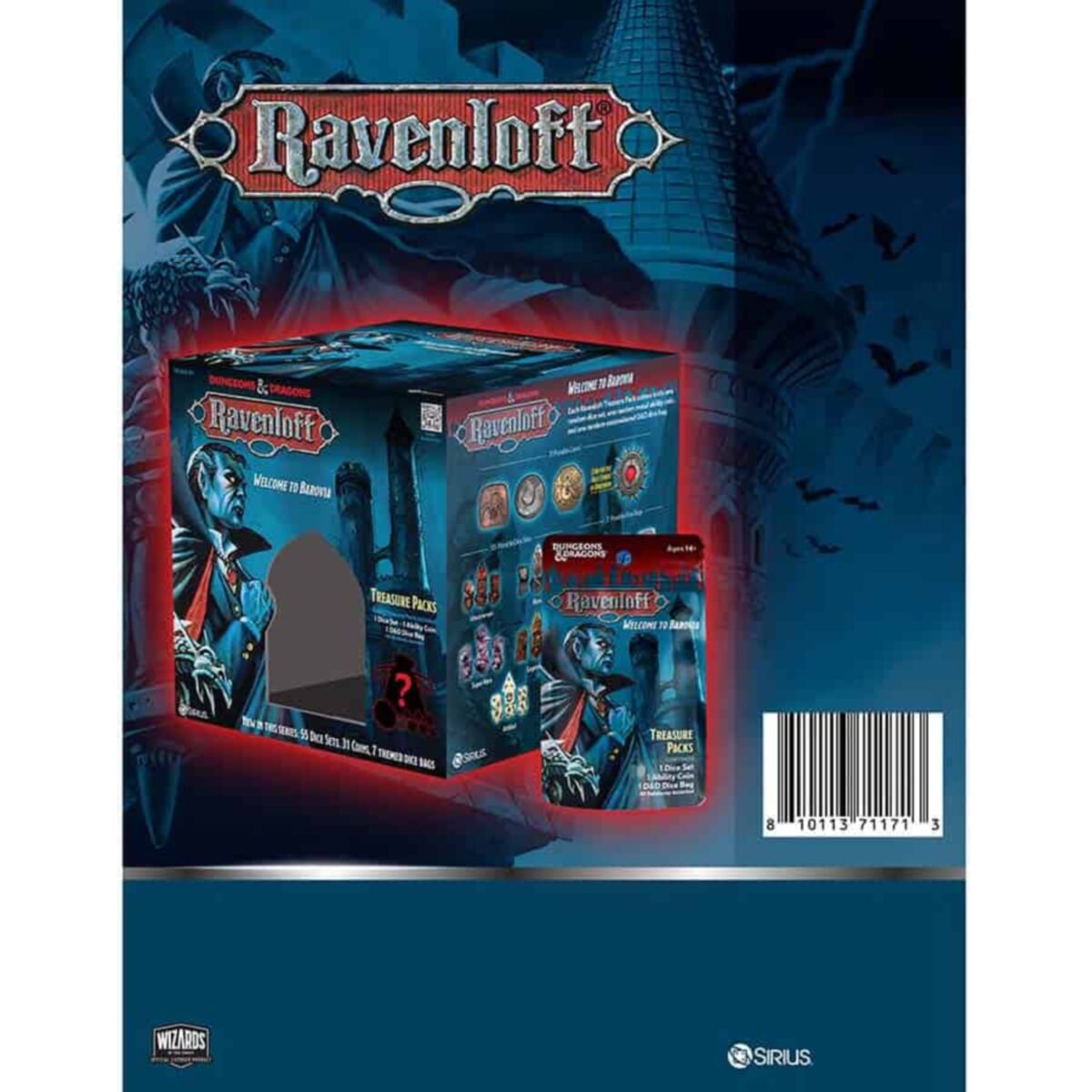 Sirius Dice - D&D Ravenloft: Castle Ravenloft Packs Blind Box