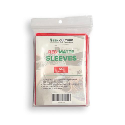 Geek Culture – Matte Sleeves (50ct)