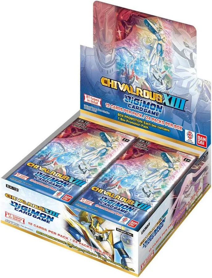 Digimon Card Game: Extra Booster  Box Chivalrous XIII [EX-13]
