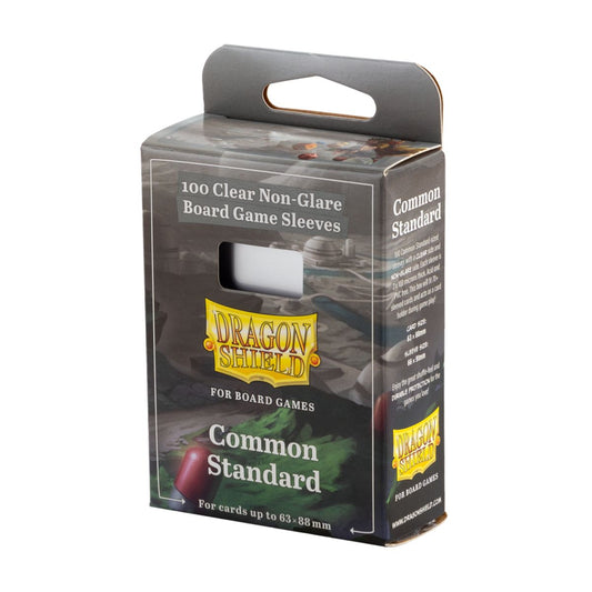 Board Game Sleeves: Clear/NonGlare – Common Standard