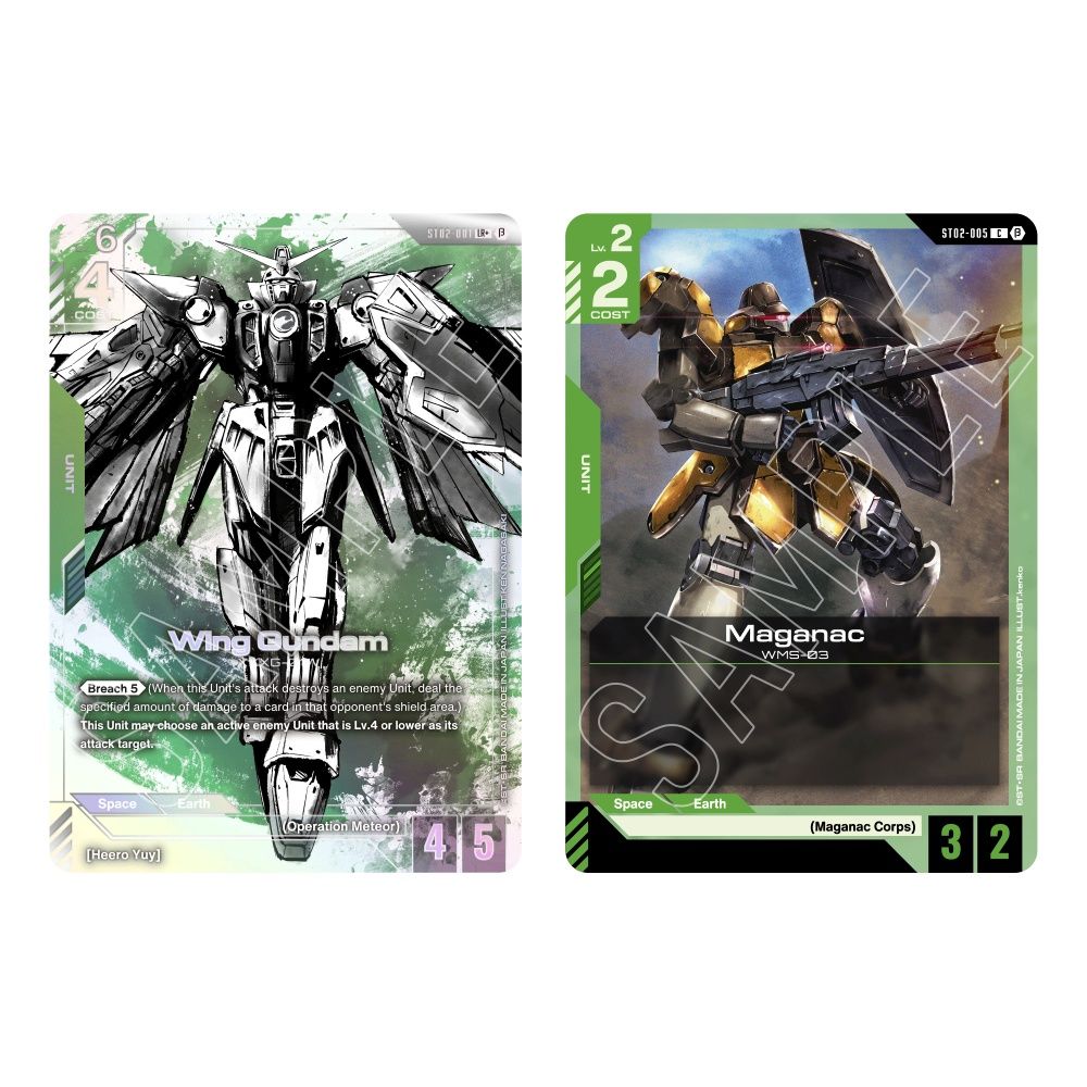 Gundam Card Game: Starter Deck Display – Wings of Advance [ST02] Pre-Order