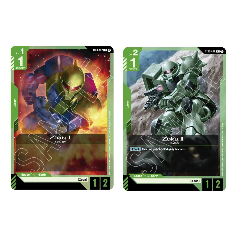 Gundam Card Game: Starter Deck Display – Zeon's Rush [ST03] Pre-Order