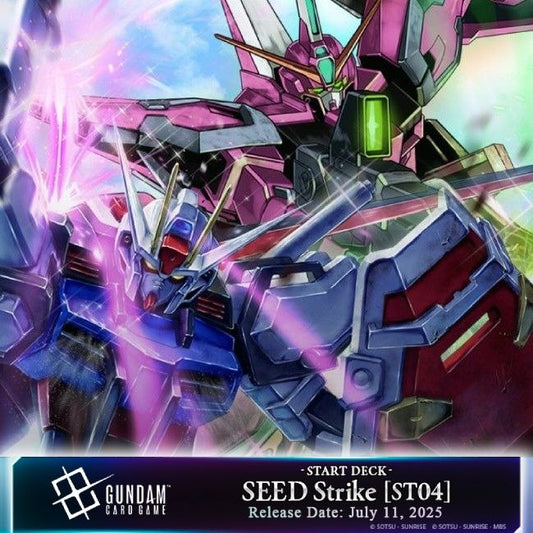 Gundam Card Game: Starter Deck Display – SEED Strike [ST04] Pre-Order