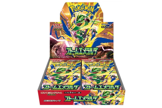 Mega Evolution Storm Emeralda Japanese Booster Box Pre-Order