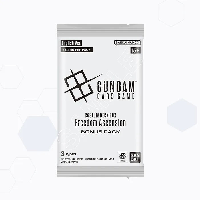 Gundam Card Game: Deck Build Set – Freedom Ascension [SC01] (Pre-Order)