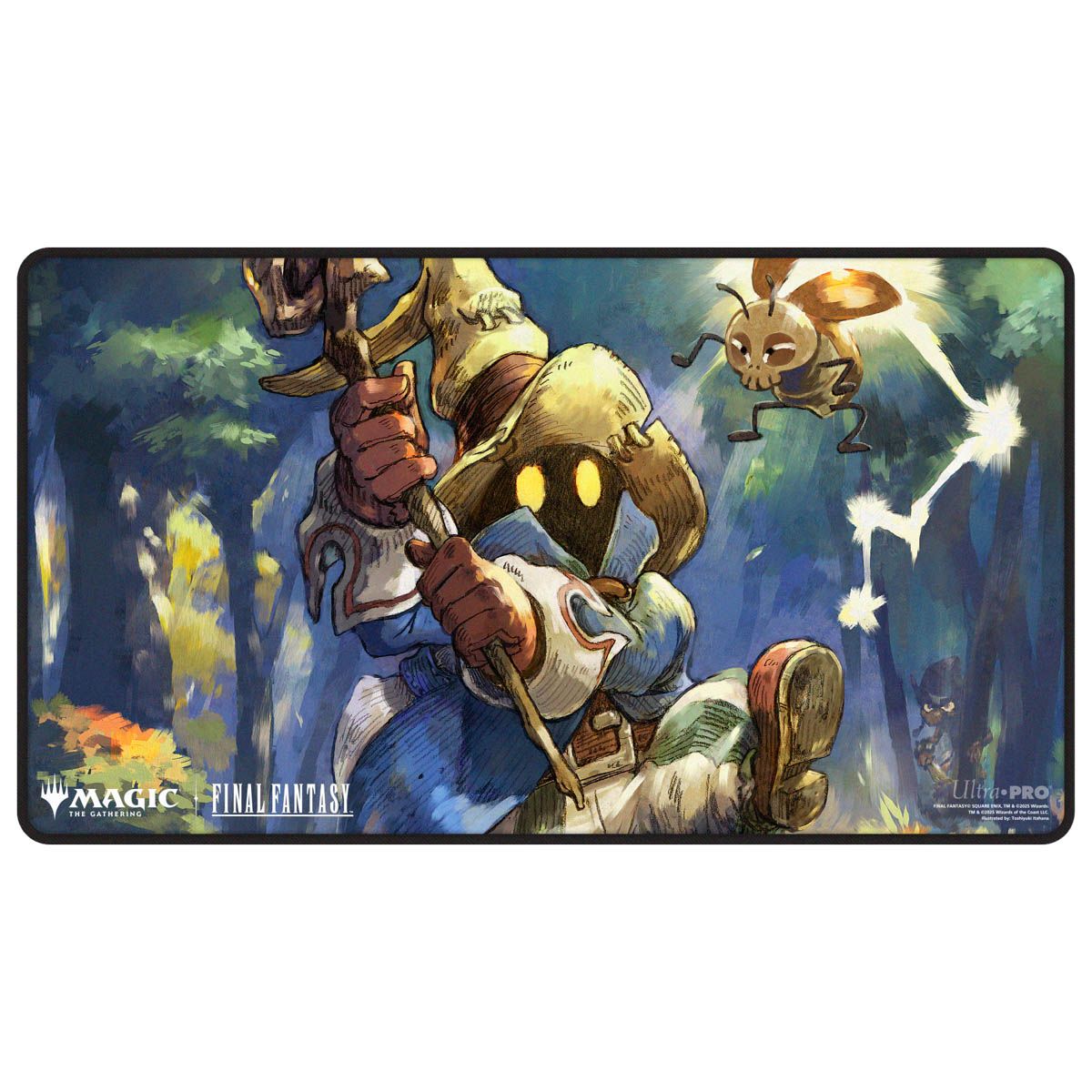 Ultra Pro: UP38765 Magic the Gathering - FINAL FANTASY Black Stitched Playmat Premium Y for MtG