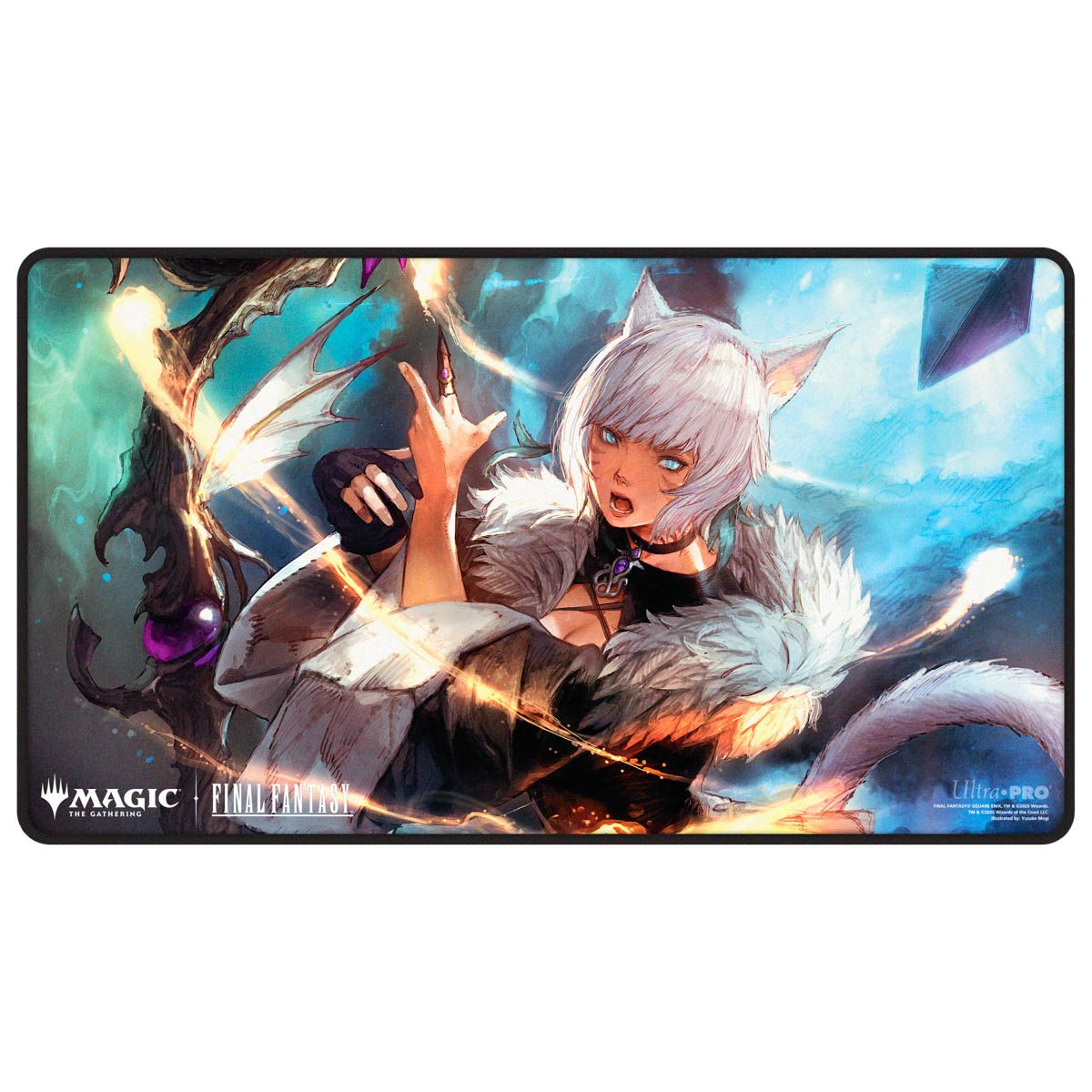 Ultra Pro: UP38766 Magic the Gathering - FINAL FANTASY Black Stitched Playmat Premium Z for MtG